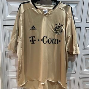 Adidas Gold Bayern Munich Jersey